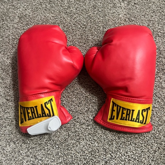 New! Youth everlast small /medium boxing gloves **security tag was left on ** - Picture 1 of 2